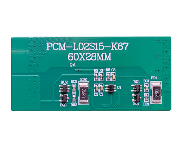 PCM-L02S15-K67 Smart Bms Pcm for Li-ion/Li-po/LiFePO4 Battery with NTC
